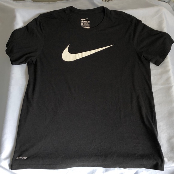 Nike Other - Nike Swoosh Logo Dri-Fit Athletic Cut Shirt